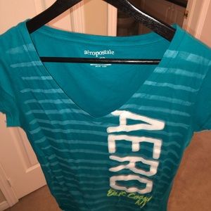 Turquoise Aeropostale t shirt!